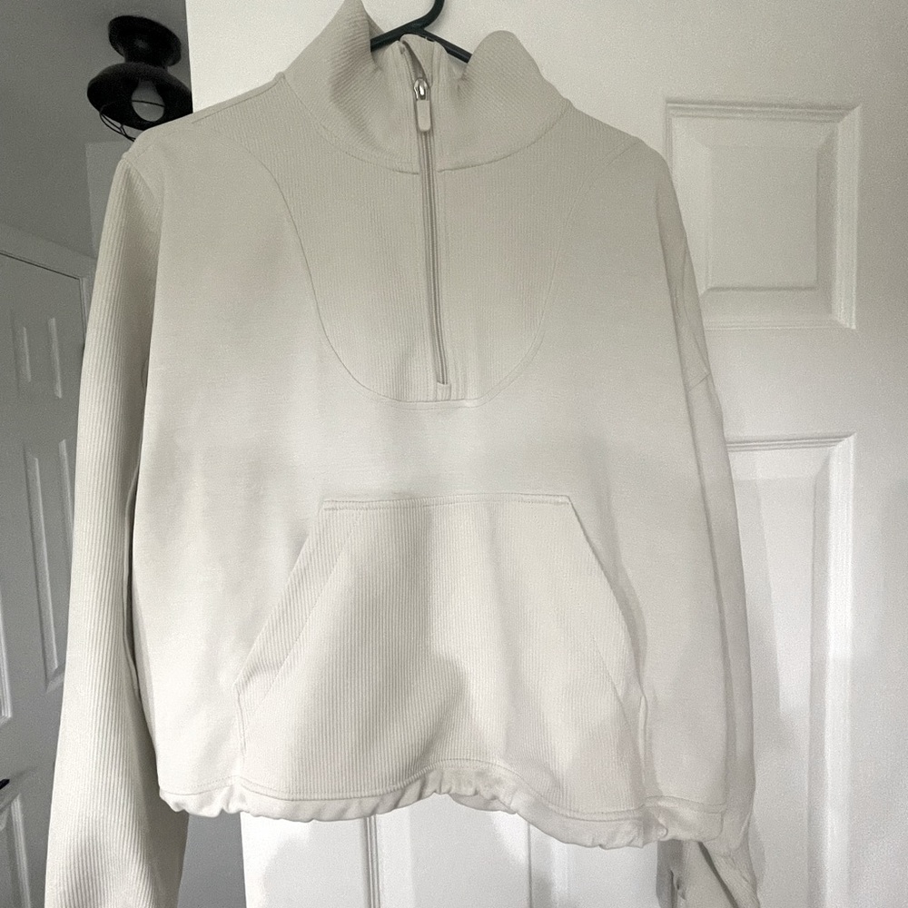 Lululemon Brushed Softstreme Ribbed Half Zip